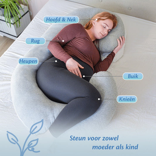 De Ultieme Gids voor Zwangerschapskussen Slapen: Comfort, Keuze en Tips