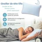 Oreiller ergonomique à mémoire de forme 40 x 80 cm - vue 3