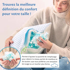 Oreiller ergonomique à mémoire de forme 40 x 80 cm - vue 7