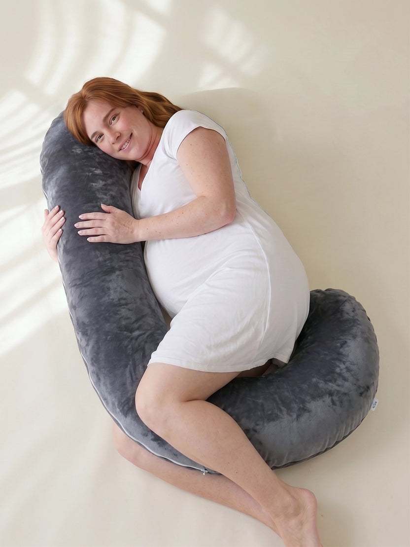 Coussin de grossesse Ella - Polaire / J
