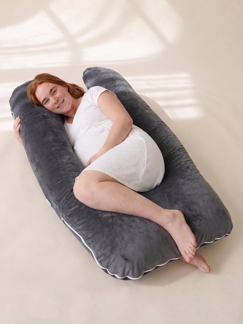 Coussin de grossesse Ella - Polaire / U