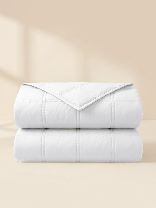 Couverture ponderee Blanc