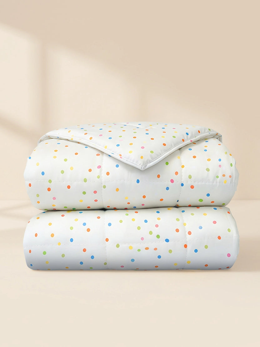 Ella Couverture Lestée Enfant - 2.4 kg | 90x120 cm | 15 - 25 kg / Polka Dots