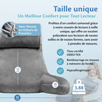 Coussin de lecture - Gris foncé, vue 4