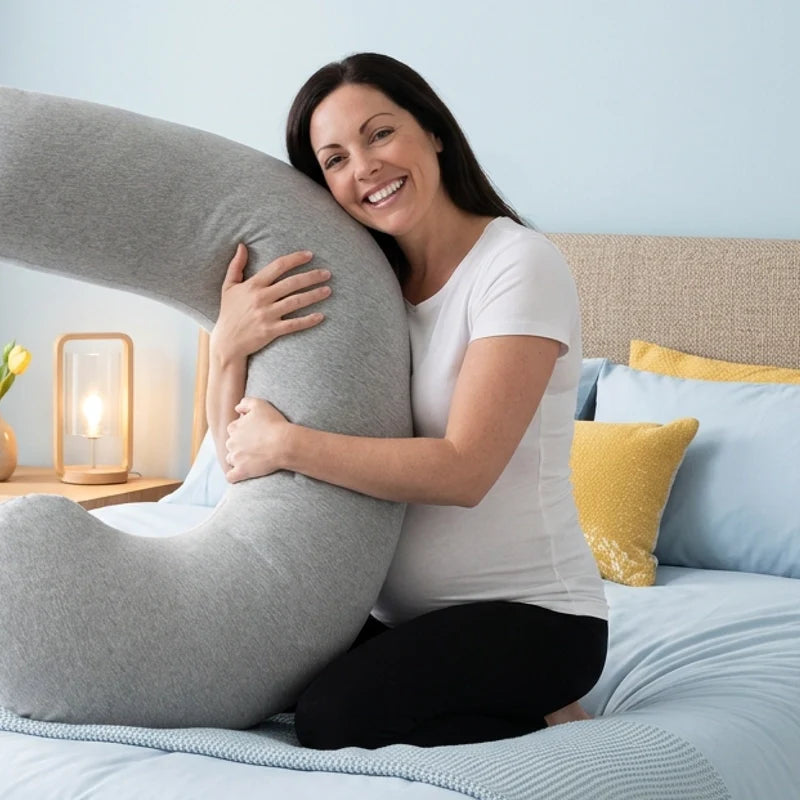 Coussin de grossesse Ella Sleeps forme J