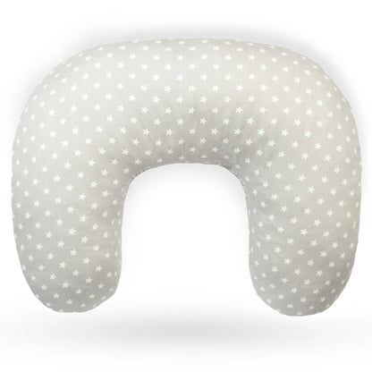 Ella voedingskussen met sterretjespatroon, perfect voor comfort tijdens het voeden en knuffelen met je baby.