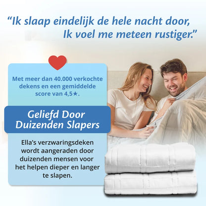 Ella Couverture lestée - Blanc