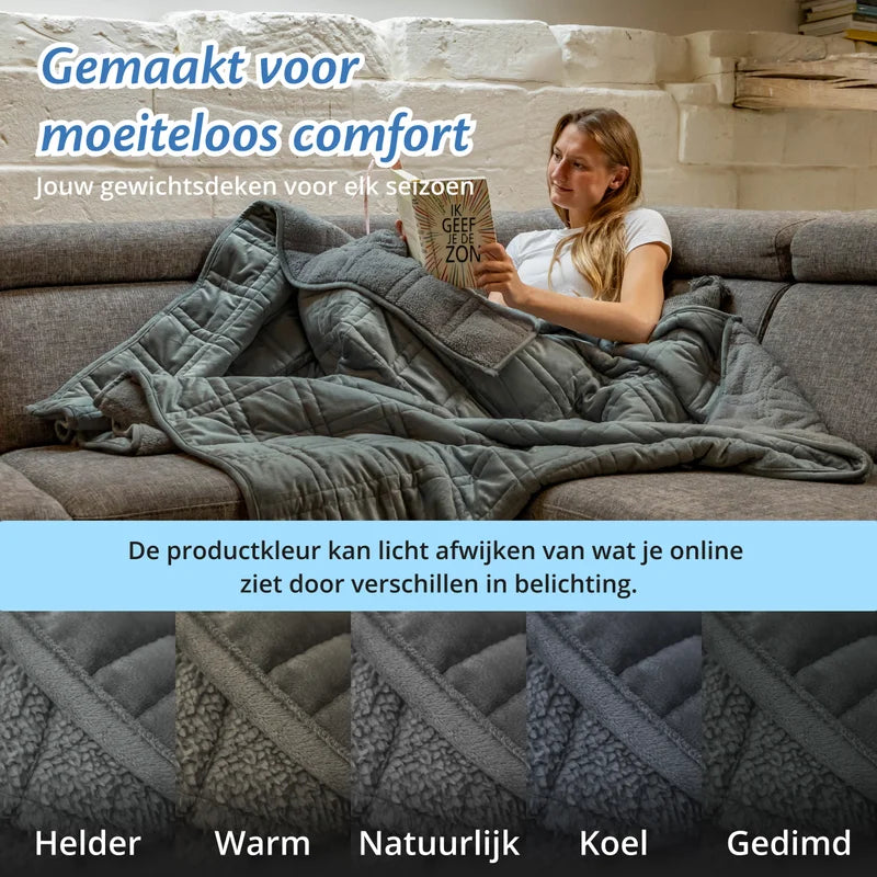 Ella Couverture lestée - Sherpa