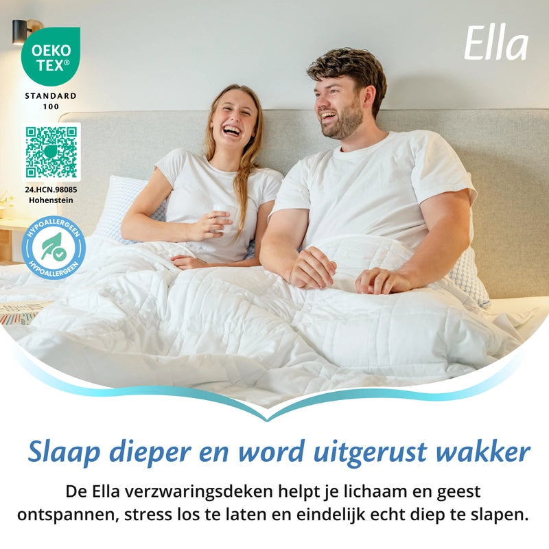 Ella Couverture lestée - Blanc