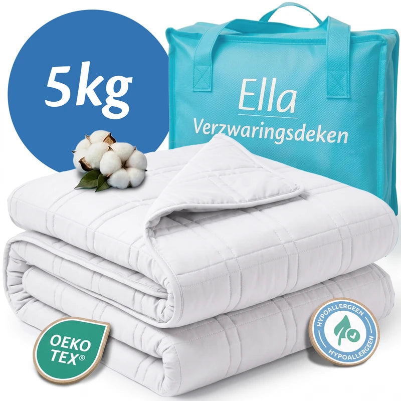 Ella Couverture lestée - Blanc