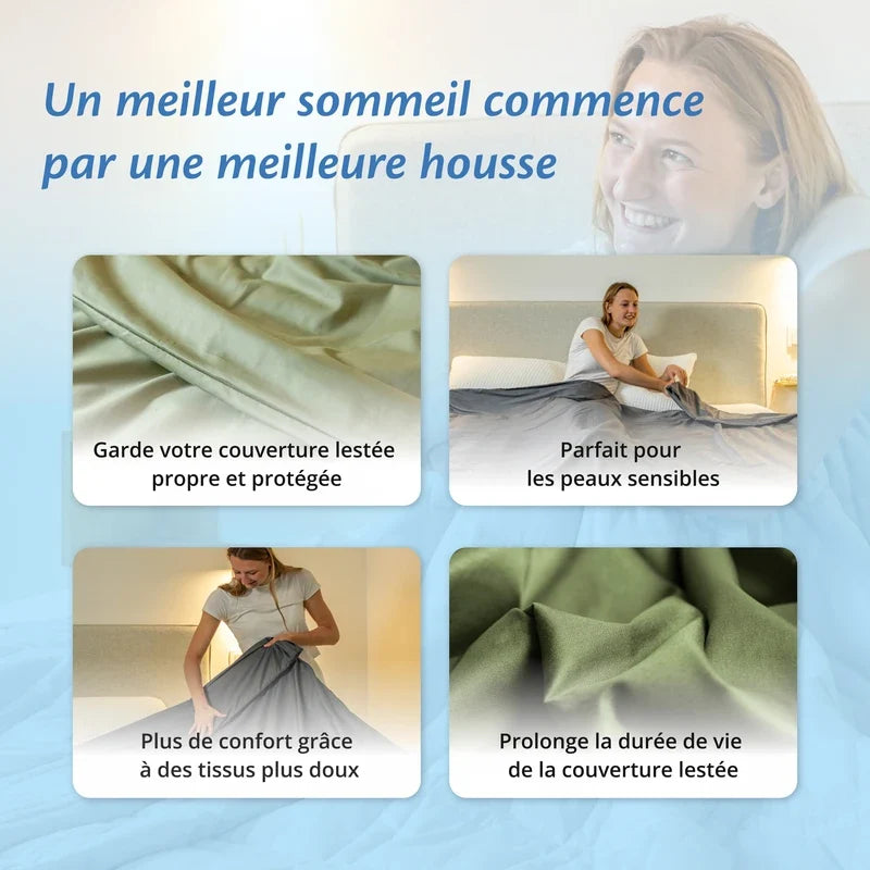 Housse de couette pour couverture lestée Ella Sleeps